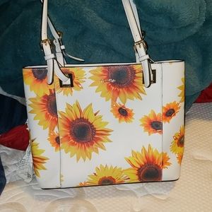 Calvin Klein sunflower purse